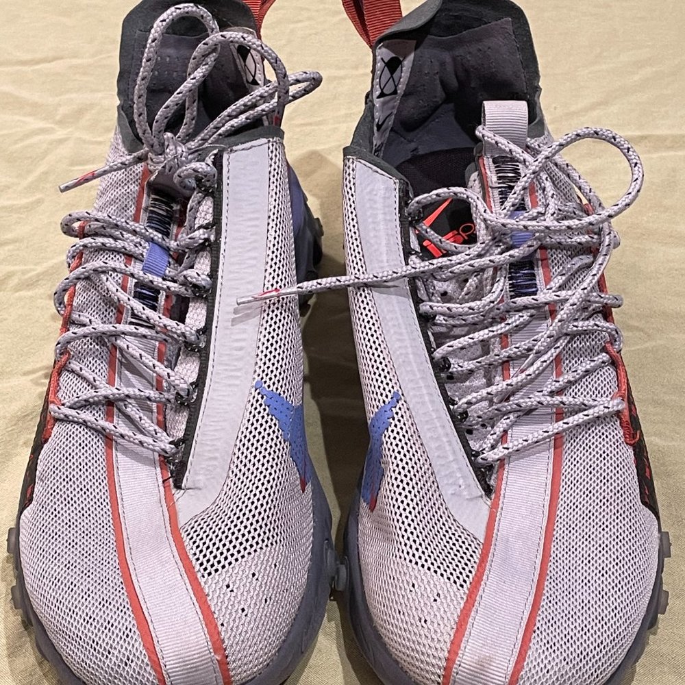 Nike React Runner ISPA Ghost Aqua Total Crimson